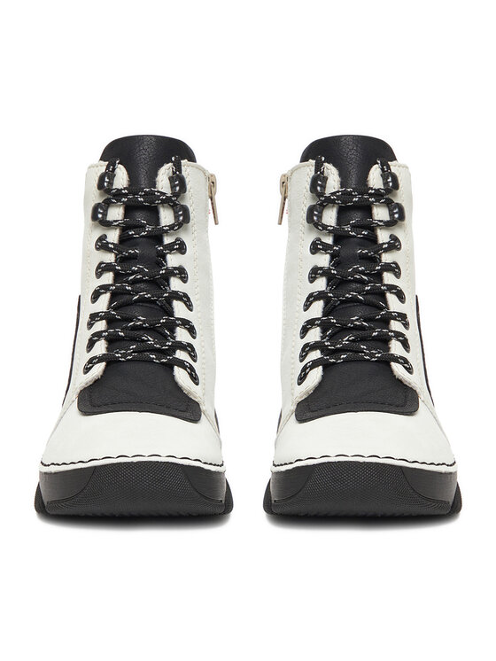 Rieker Rieker Schnürschuhe 45904-60 Weiß