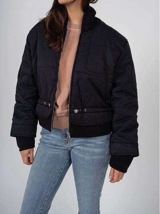 Diesel Diesel Bunda pro přechodné období A06337 0NDAU Černá Regular Fit