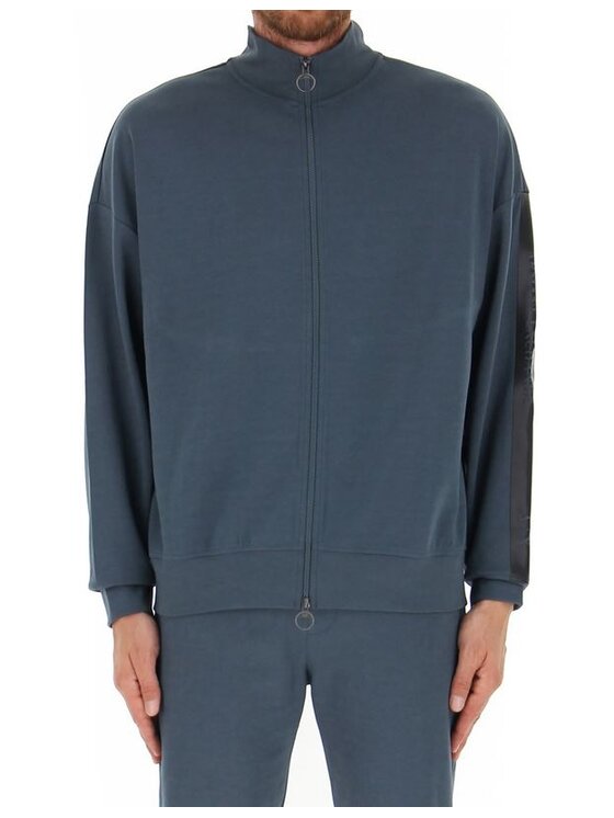 Armani Exchange Armani Exchange Mikina 6RZMCB ZJ9QZ 1988 Čierna Oversize