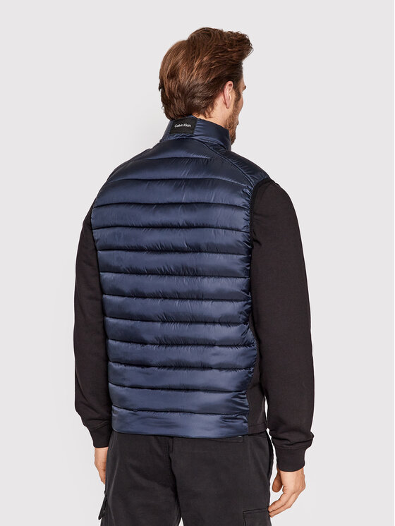 Calvin Klein Calvin Klein Vestă elegantă Side K10K108292 Bleumarin Regular Fit