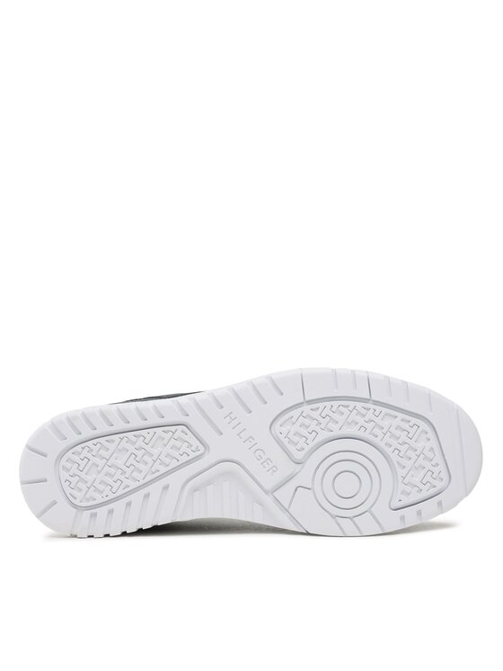 Tommy Hilfiger Tommy Hilfiger Sneakersy Basket Core Leather FM0FM04693 Tmavomodrá