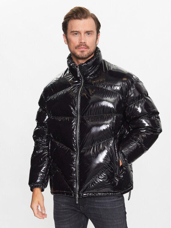 Armani Exchange Armani Exchange Vatovaná bunda 6RZBL3 ZN2RZ 1200 Černá Regular Fit