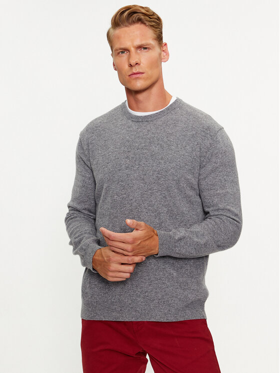 United Colors Of Benetton United Colors Of Benetton Džemper 1002U1G34 Siva Regular Fit
