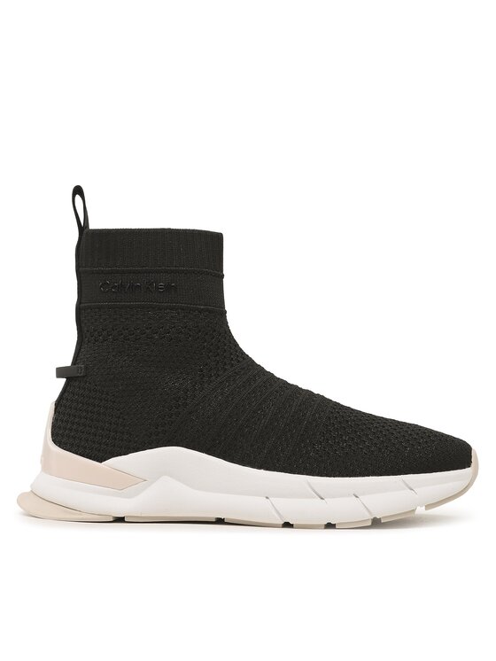 Sneakers Calvin Klein Knit Sock Boot HW0HW01539 Ck Black BEH