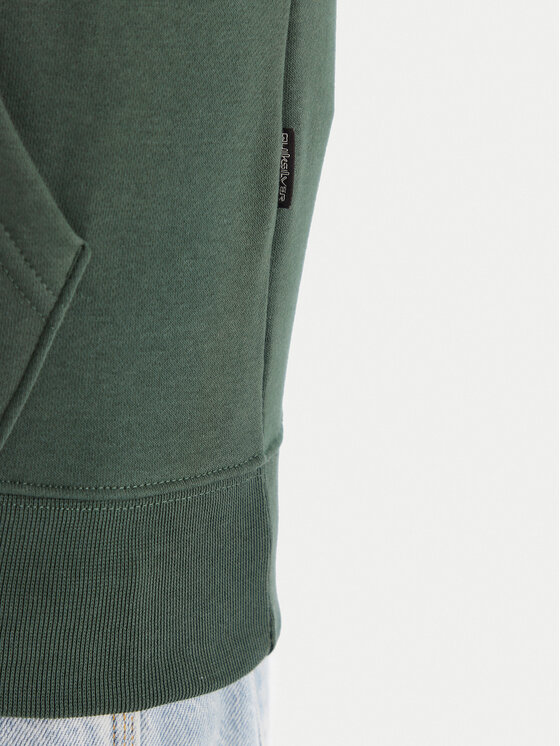 Quiksilver Quiksilver Majica dugih rukava EQYFT05136 TKG Zelena Comfort Fit