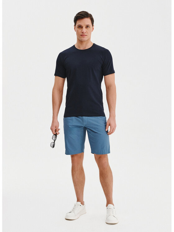 Pako Lorente Pako Lorente T-Shirt P25BN-TT-001 Granatowy Slim Fit