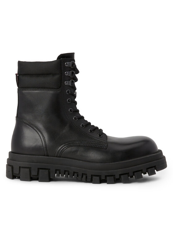 Trappers Tommy Jeans Tjm Elevated Outsole Boot EM0EM01251 Negru