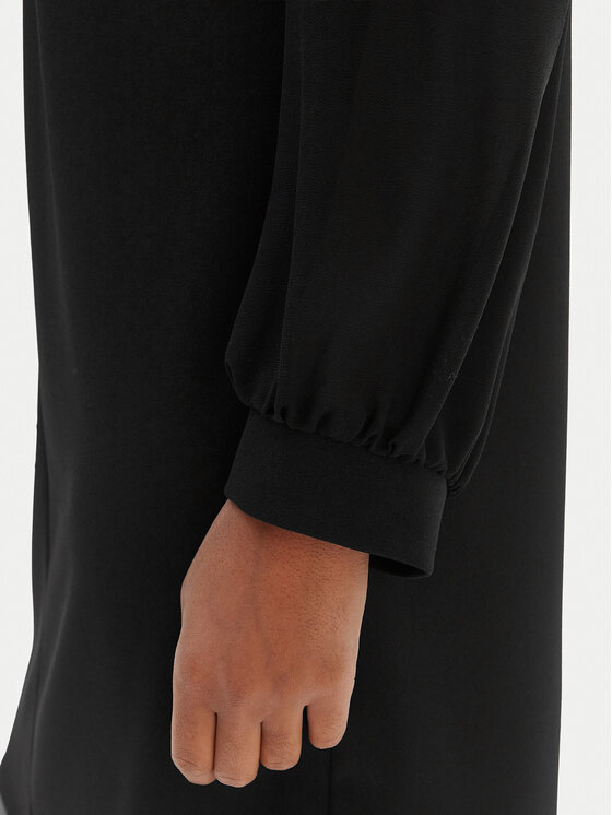 Rinascimento Rinascimento Коктейлна рокля CFC0126757003 Черен Regular Fit