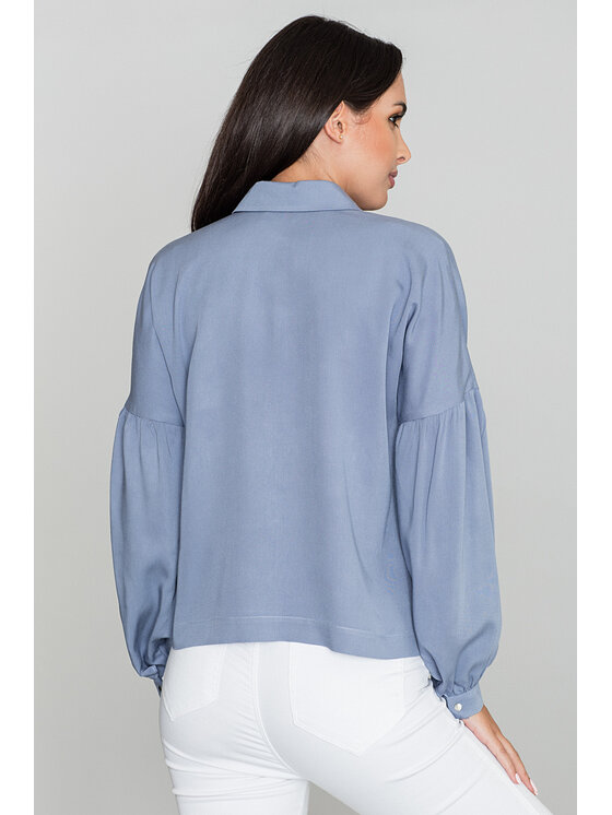 FIGL FIGL Πουκάμισο M582 Μπλε Regular Fit
