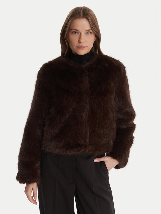 Artigli Artigli Kožešina ACEC002933 Hnědá Regular Fit