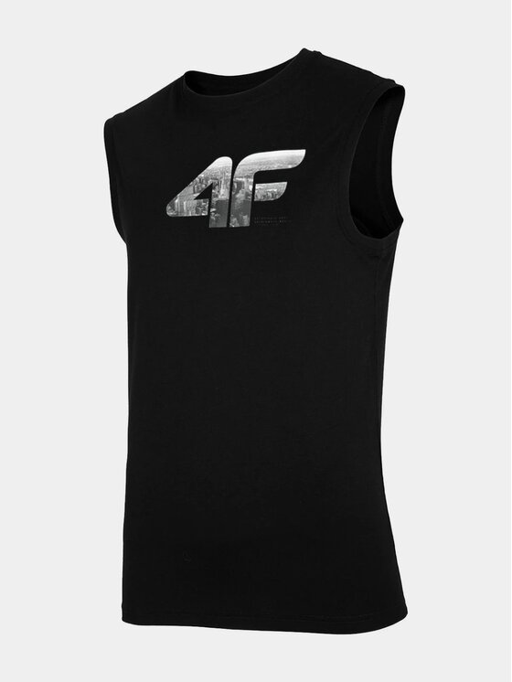 4F 4F Smanicato 4FWSS26TSLEM357-20S Nero Regular Fit