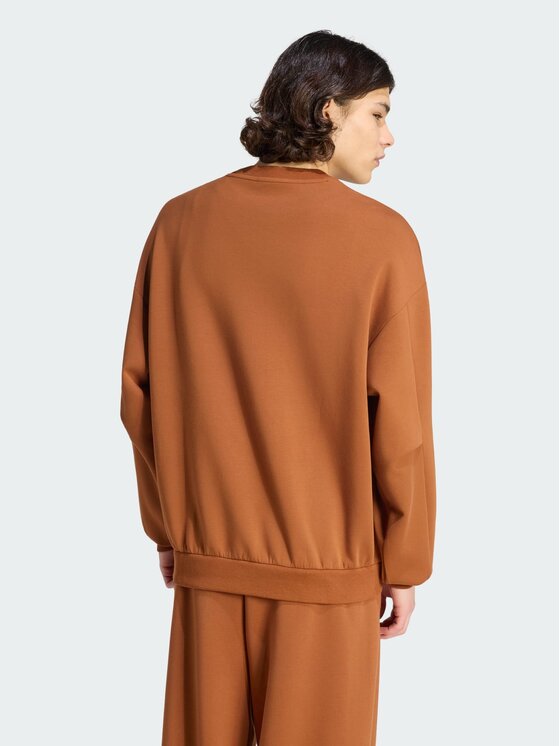 adidas adidas Longsleeve 159384 Brązowy Loose Fit