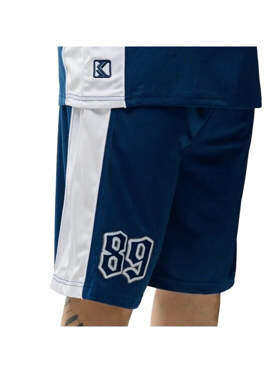 Karl Kani Karl Kani Športové kraťasy OG BLOCK BASKETBALL SHORTS Tmavomodrá Regular Fit