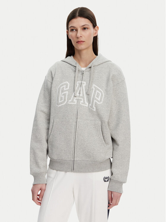 Gap Mikina 678782-12 Sivá Regular Fit