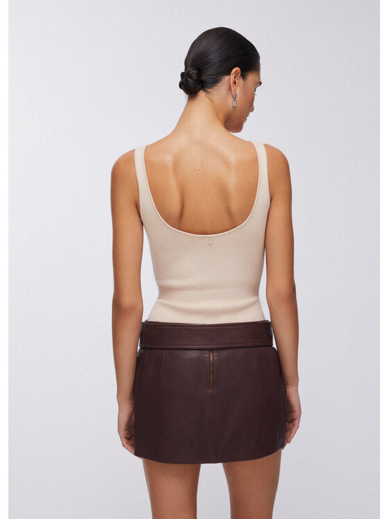 Liu Jo Liu Jo Top PA6016MS99EC3908 Bianco Regular Fit