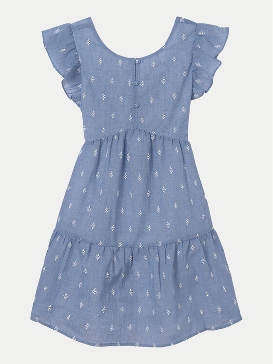 Mayoral Mayoral Sommerkleid 6952 Blau Regular Fit