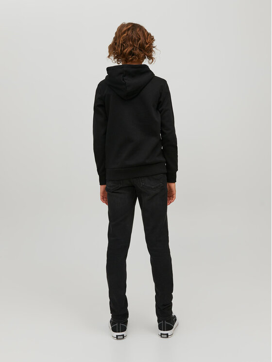 Jack&Jones Junior Jack&Jones Junior Bluza Friday 12219582 Czarny Regular Fit
