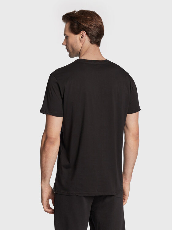 Alpha Industries Alpha Industries T-Shirt Dark Side 108510 Czarny Regular Fit