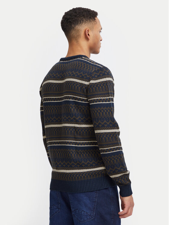 Blend Blend Sweater 20717485 Sötétkék Regular Fit