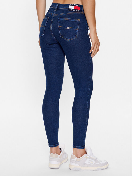 Tommy Jeans Tommy Jeans Jeans hlače Nora DW0DW16008 Mornarsko modra Skinny Fit