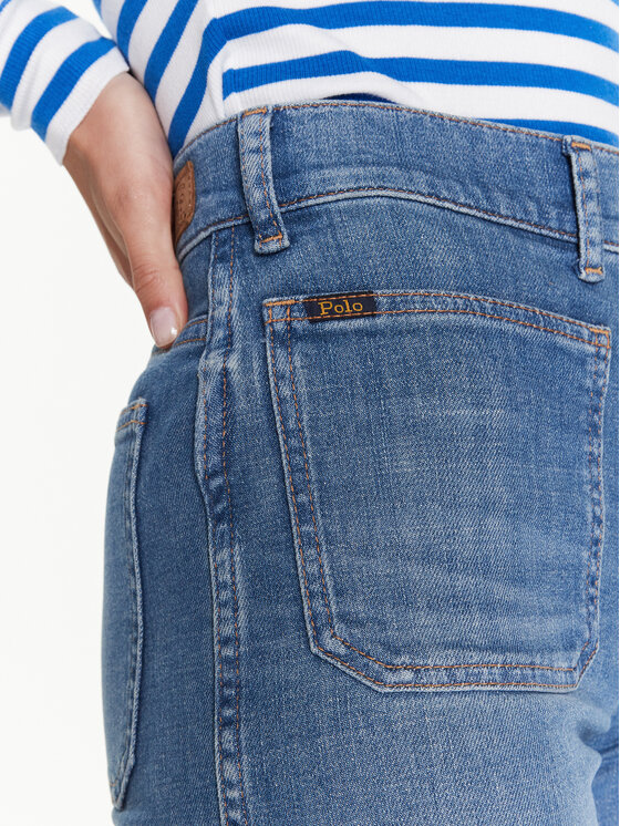Polo Ralph Lauren Polo Ralph Lauren Jeans hlače 211890107001 Modra Regular Fit