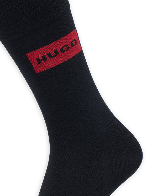 HUGO HUGO Pikad sokid 50543167 Must