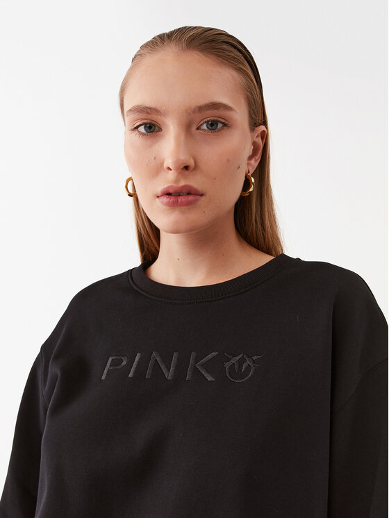 PINKO Pinko Bluza Spam 101781 A130 Czarny Regular Fit