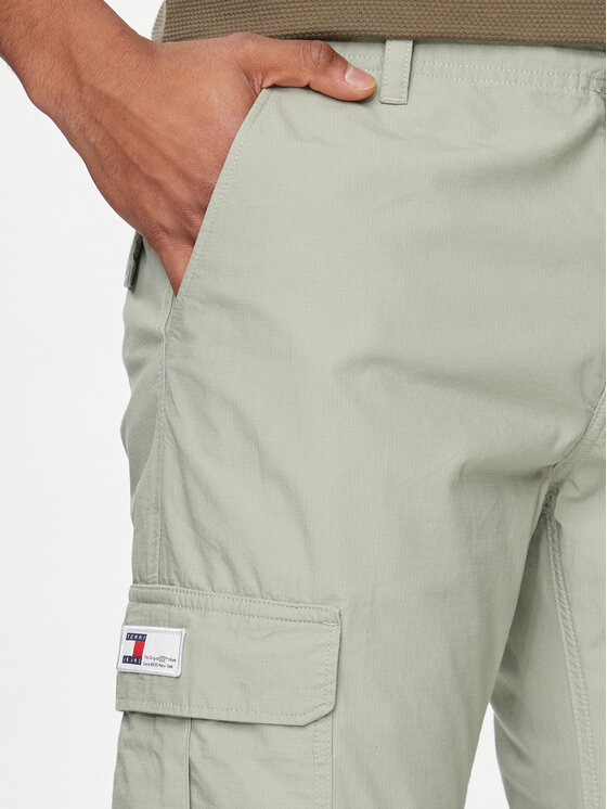 Tommy Jeans Tommy Jeans Jogger kelnės Ethan DM0DM18342 Pilka Regular Fit