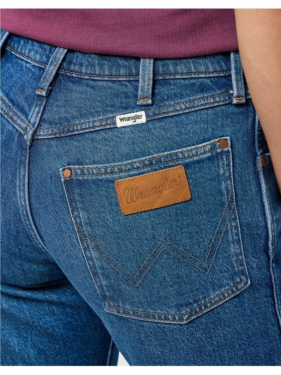 Wrangler Wrangler Jeansy Sunset 651 Niebieski Straight Fit