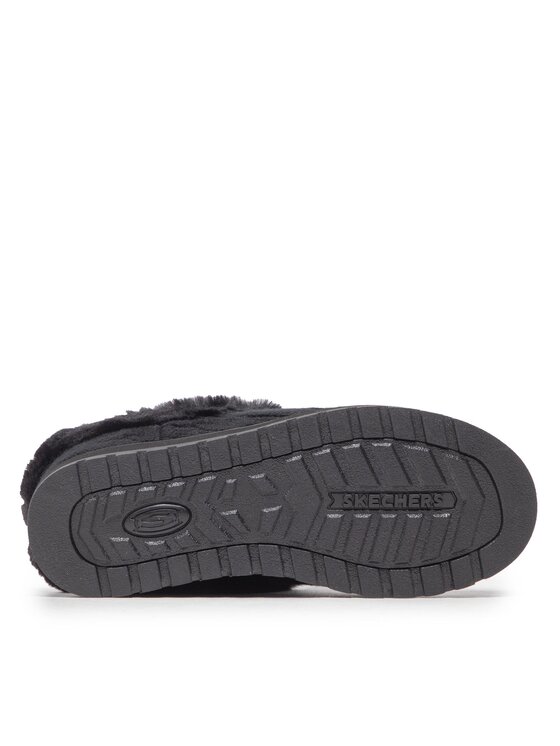 Skechers Skechers Παντόφλες Σπιτιού BOBS Ice Angel 31204/BBK Μαύρο