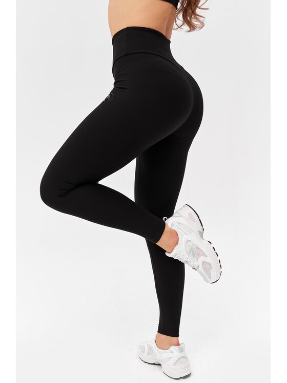 Getry ROUGH RADICAL, Rozmiar L, Czarne, WELLNESS LONG