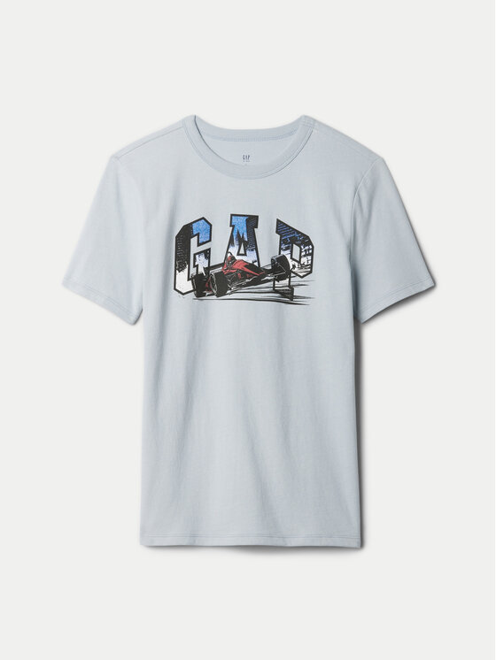 Gap Tričko 544192-01 Sivá Regular Fit