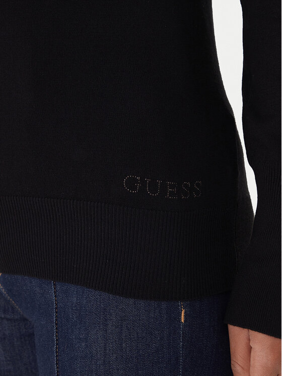 Guess Guess Svetr W2YR31 Z2V62 Černá Regular Fit