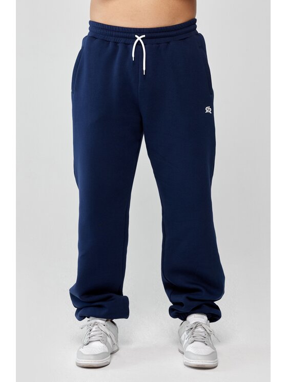 ROUGH RADICAL ROUGH RADICAL Spodnie dresowe TRACK JOGGERS Granatowy Oversize
