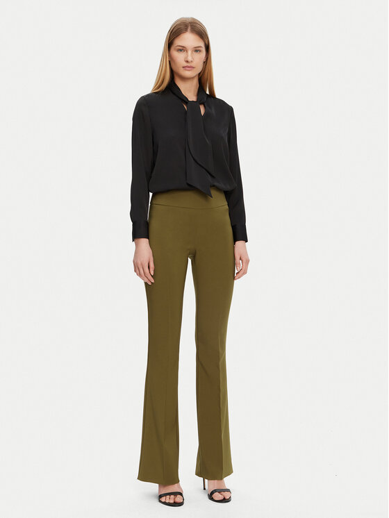 Rinascimento Rinascimento Spodnie materiałowe CFC0122830003 Khaki Regular Fit