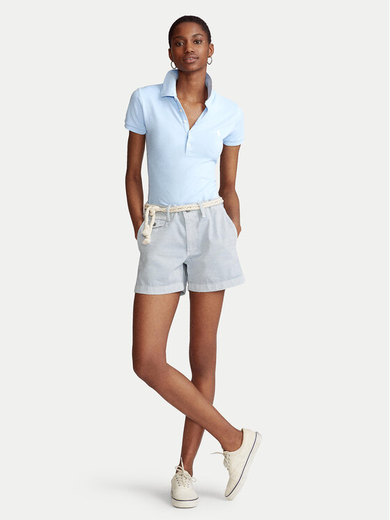 Polo Ralph Lauren Polo Ralph Lauren Поло 211870245023 Голубий Slim Fit