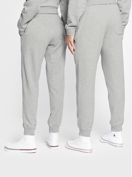 Converse Converse Spodnie dresowe Unisex Core 10023873-A02 Szary Regular Fit