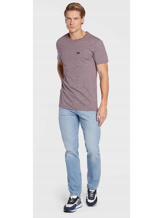 Lee Lee Jeansy West Niebieski Relaxed Fit