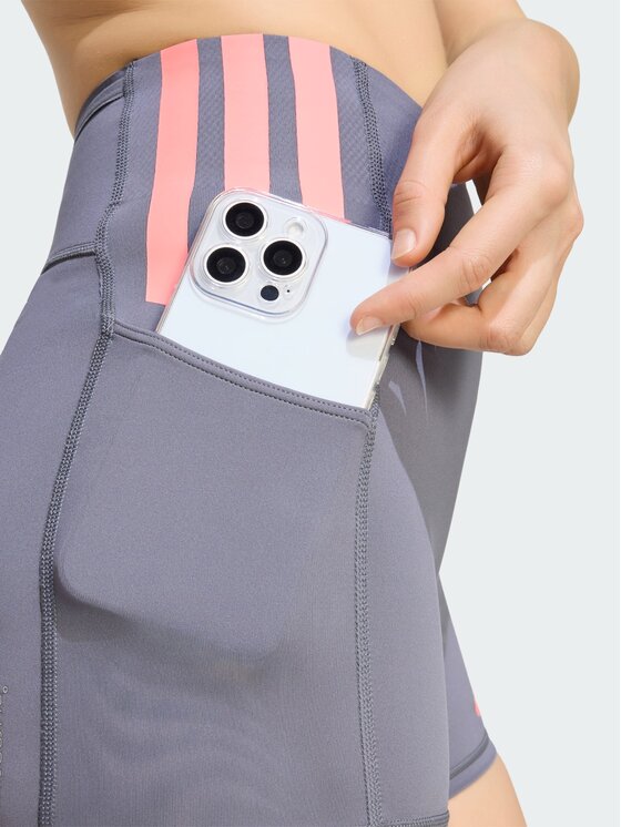 adidas adidas Szorty sportowe 158816 Szary Fitted Fit