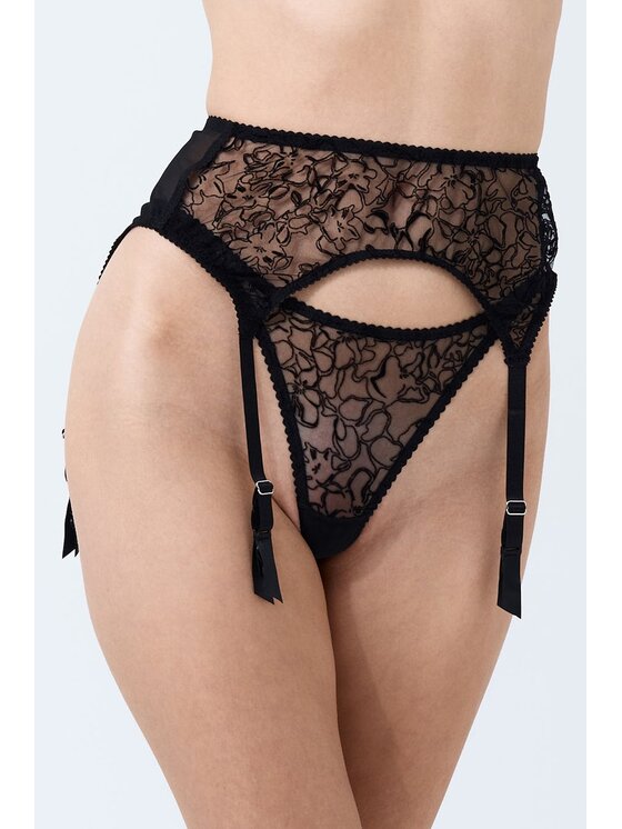 Love and Hate Love and Hate Reggicalze Rosanne Nero