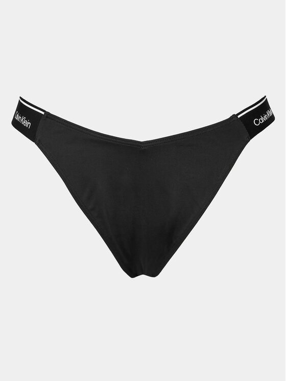 Calvin Klein Swimwear Calvin Klein Swimwear Bikini pezzo sotto KW0KW02430 Nero