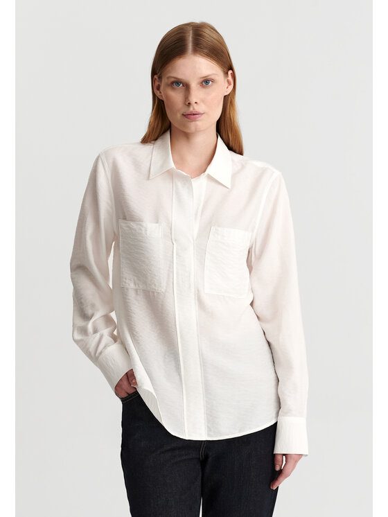 TATUUM TATUUM Blúzka BLUMA 1 Krémová Loose Fit