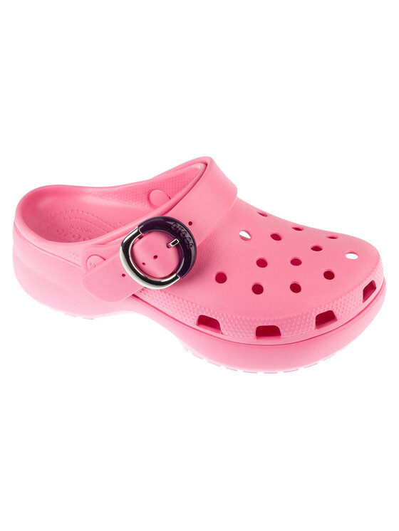 Crocs Crocs Ciabatte Classic Platform Dipped Buckle Clog Rosa