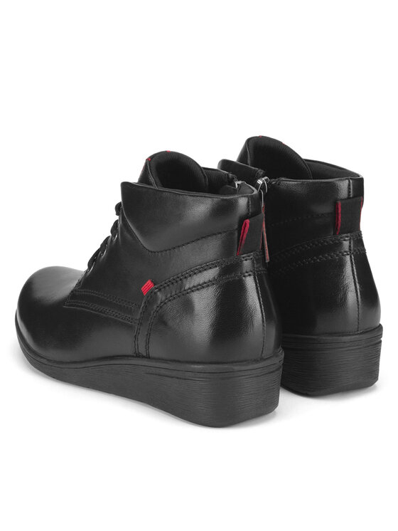 Go Soft Go Soft Stiefeletten WI16-JANE ZULA-03 Schwarz