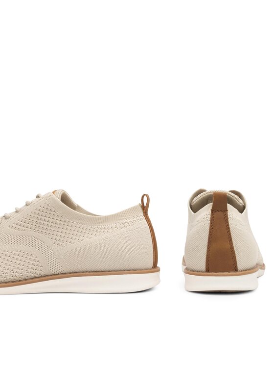 Lanetti Lanetti Halbschuhe MP07-81065-22 Beige