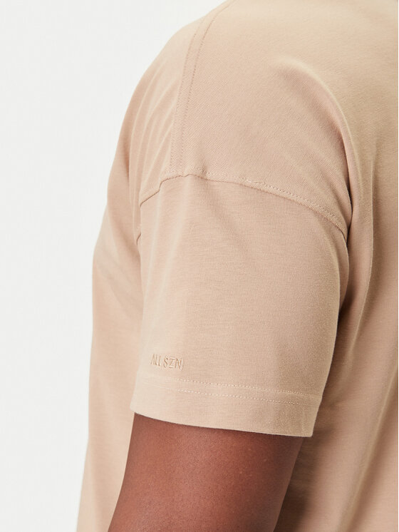 adidas adidas T-Shirt ALL SZN JX5083 Beżowy Loose Fit