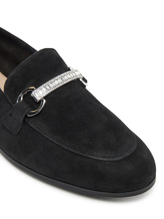 Caprice Caprice Loafersy 9-24202-44 Czarny
