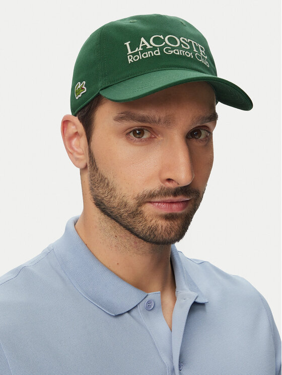 Lacoste Lacoste Kepurė su snapeliu RK0378 Žalia