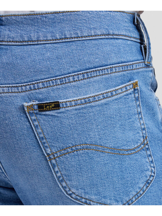 Lee Lee Jeansy 112386454 Niebieski Slim Fit
