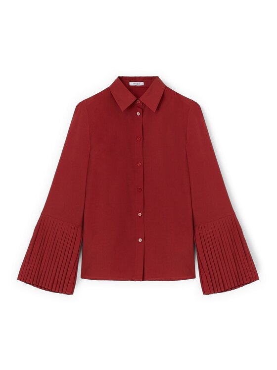 Motivi Motivi Camicia 5272Q000868N036 Bordeaux Regular Fit